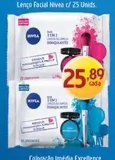 Supermercados Guanabara Lenço Facial Nivea oferta
