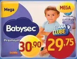 Supermercados Guanabara Babysec premium oferta