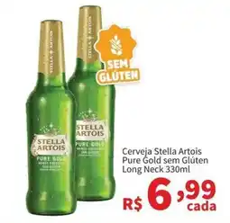 Macromix Atacado Cerveja Stella Artois Pure Gold sem Glúten oferta