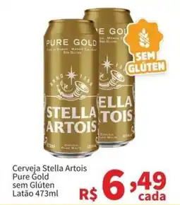 Macromix Atacado Cerveja Stella Artois Pure Gold sem Glúten oferta