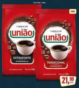 Rede Supermarket Café União oferta