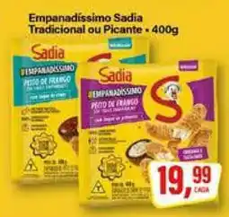 Rede Supermarket Empanadíssimo Sadia Tradicional ou Picante oferta