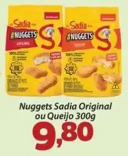 Confiança Supermercados Nuggets sadia original ou queijo oferta