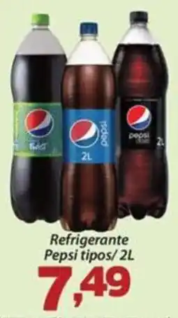 Confiança Supermercados Refrigerante Pepsi tipos oferta