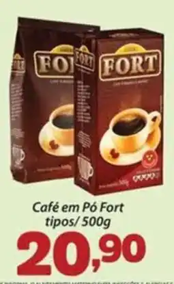 Confiança Supermercados Café em Pó Fort tipos oferta