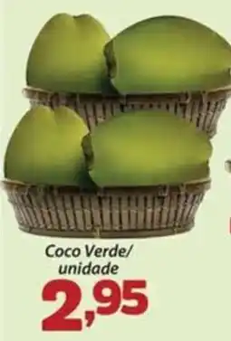 Confiança Supermercados Coco Verde/ unidade oferta