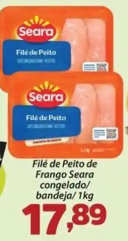 Confiança Supermercados Filé de peito de frango seara oferta