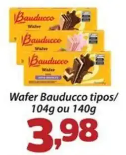 Confiança Supermercados Wafer Bauducco tipos oferta
