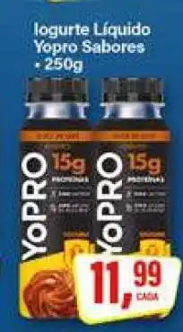 Rede Supermarket Iogurte Líquido Yopro Sabores oferta
