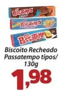 Confiança Supermercados Biscoito recheado passatempo tipos oferta