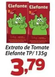 Confiança Supermercados Extrato de Tomate Elefante TP oferta