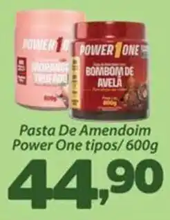 Confiança Supermercados Pasta de amendoim power one tipos oferta