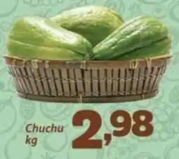 Confiança Supermercados Chuchu oferta