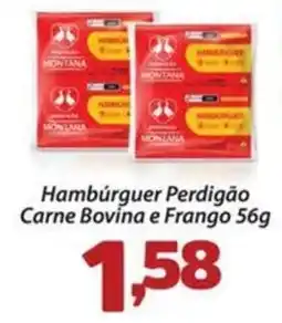 Confiança Supermercados Hambúrguer Perdigão Carne Bovina e Frango oferta