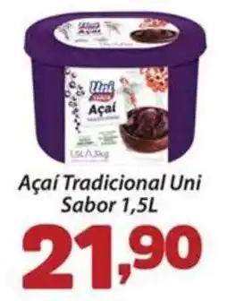 Confiança Supermercados Açaí Tradicional Uni Sabor oferta