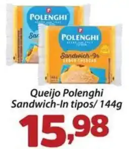 Confiança Supermercados Queijo polenghi sandwich-in tipos oferta