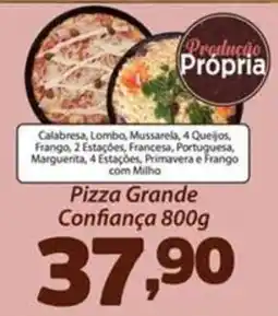 Confiança Supermercados Pizza Grande Confiança oferta