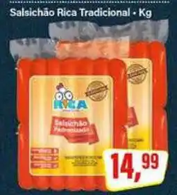 Rede Supermarket Salsichão Rica Tradicional oferta