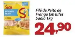 Confiança Supermercados Filé de peito de frango em bifes oferta