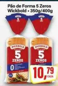 Rede Supermarket Pão de Forma 5 Zeros Wickbold oferta