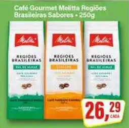 Rede Supermarket Café Gourmet Melitta Regioes Brasileiras Sabores oferta