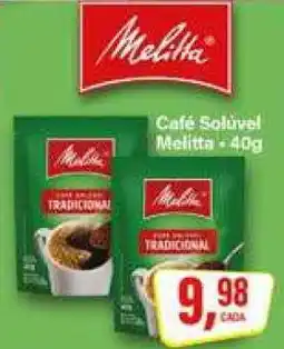 Rede Supermarket Café Solúvel Melitta oferta