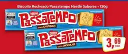 Rede Supermarket Biscoito Recheado Passatempo Nestlé Sabores oferta