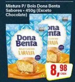 Rede Supermarket Mistura p/ Bolo Dona Benta Sabores oferta