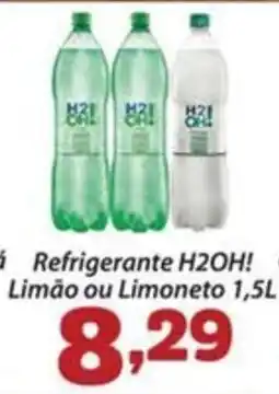 Confiança Supermercados Refrigerante H2OH! Limão ou Limoneto oferta