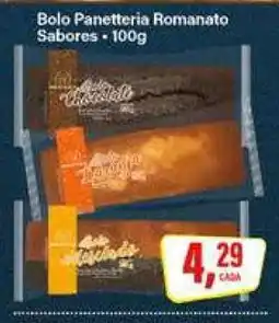 Rede Supermarket Bolo Panetteria Romanato Sabores - 100g oferta