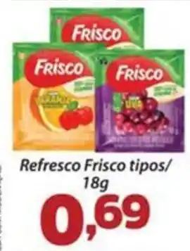 Confiança Supermercados Refresco frisco tipos oferta