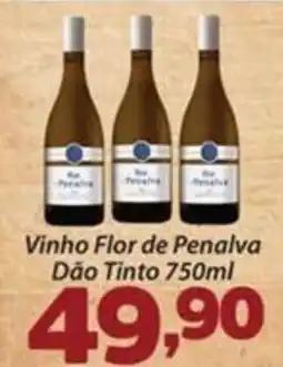 Confiança Supermercados Vinho flor de penalva dão tinto oferta
