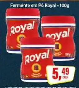 Rede Supermarket Fermento em Pó Royal oferta