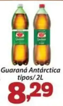 Confiança Supermercados Guaraná Antárctica tipos/2L oferta
