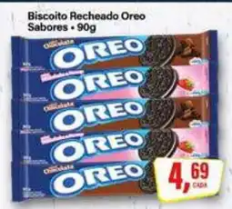 Rede Supermarket Biscoito Recheado Oreo Sabores oferta