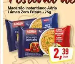 Rede Supermarket Macarrão Instantâneo Adria Lámen Zero Fritura oferta