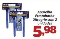Confiança Supermercados Aparelho Prestobarba Ultragrip oferta
