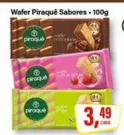Rede Supermarket Wafer Piraquê Sabores oferta
