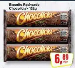 Rede Supermarket Biscoito Recheado Chocolicia oferta