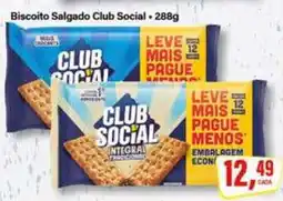 Rede Supermarket Biscoito Salgado Club Social oferta
