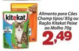 Confiança Supermercados Alimento para Cães Champ tipos oferta