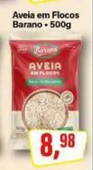 Rede Supermarket Aveia em Flocos Barano • 500g oferta