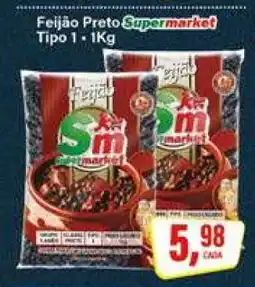 Rede Supermarket Feijão Preto Supermarket oferta