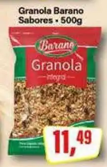 Rede Supermarket Granola Barano Sabores - 500g oferta