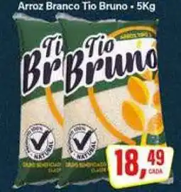 Rede Supermarket Arroz Branco Tio Bruno oferta