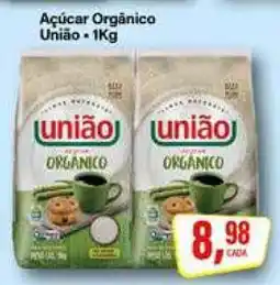 Rede Supermarket Açúcar Orgânico União oferta