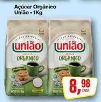 Rede Supermarket Açúcar Orgânico União oferta
