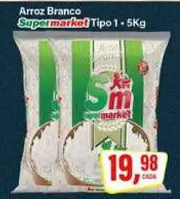 Rede Supermarket Arroz Branco oferta