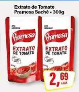 Rede Supermarket Extrato de Tomate Pramesa Sachê oferta