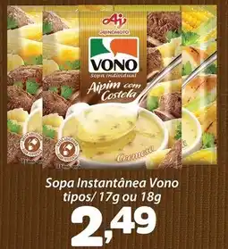 Confiança Supermercados Sopa instantânea vono oferta